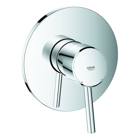 Grohe Concetto one-hand shower mixer, complete installation set