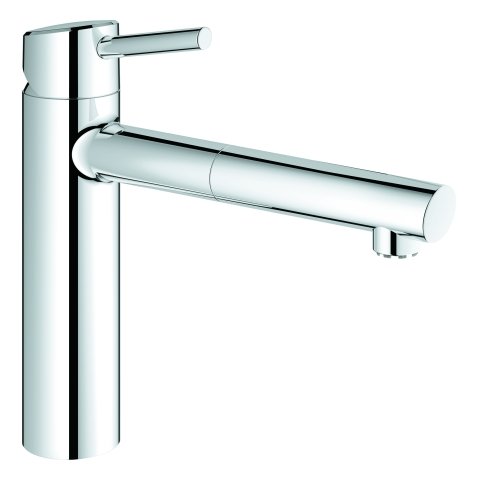 Grohe Concetto one-hand sink mixer medium-high spout, pull-out jet regulator