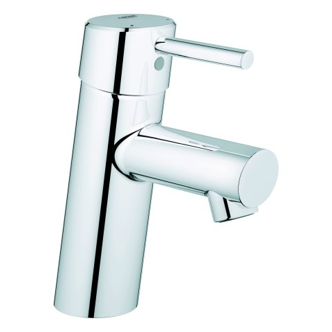 Grohe Concetto single lever basin mixer, S-size without pop-up waste, EcoJoy