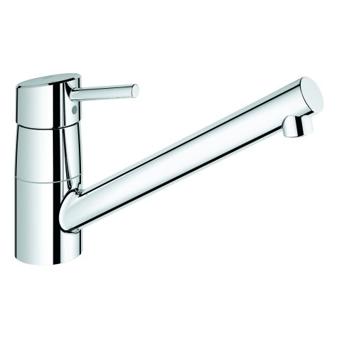 Grohe Concetto one-hand sink mixer flat spout