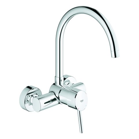 Grohe Concetto single lever sink mixer wall mounted