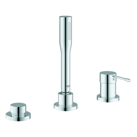 Grohe Essence 3-hole single-lever bath tub combination DN 15, with hand shower, without spout