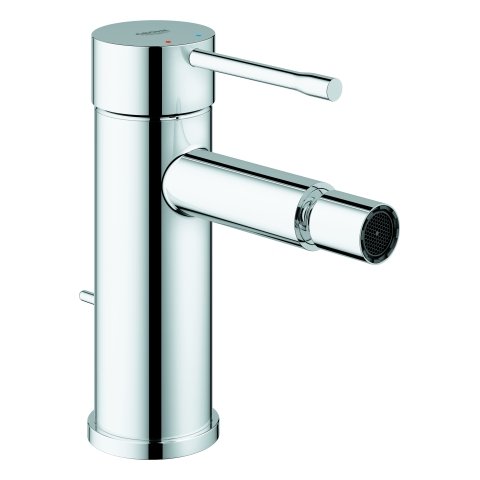 Grohe Essence Single-lever bidet mixer DN 15, single-hole installation, with waste fitting