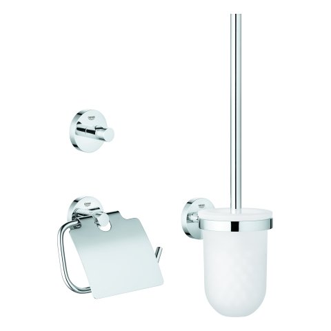 Grohe Essentials WC set 3 in 1 chrome