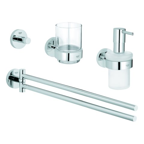 Grohe Essentials bath set 4 in 1 chrome