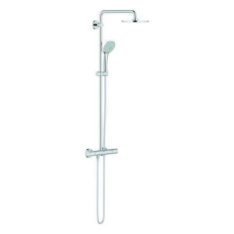 Grohe Euphoria shower system with Cosmopolitan 210 metal shower head