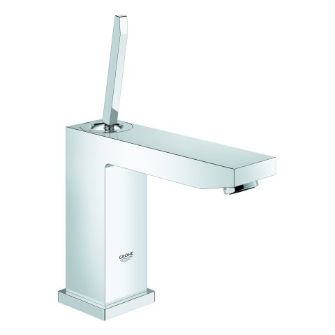 Grohe Eurocube Joy single-lever basin mixer M-Size, single-hole installation, without pop-up waste