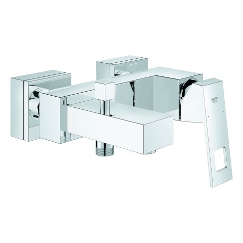 Grohe Eurocube single-lever bath mixer, DN 15, wall mounting, volume limitation