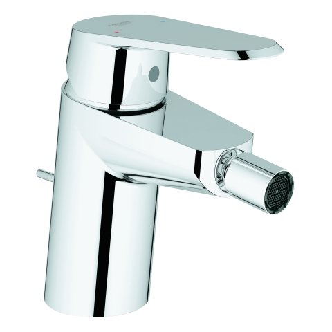 Grohe Eurodisc-Cosmopolitan Single-lever bidet mixer DN 15, single-hole installation, with waste fit...