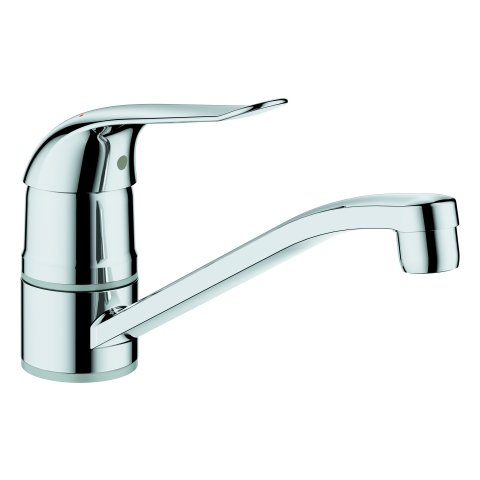 Grohe Euroeco Special one-hand sink mixer, DN 15, laminar jet regulator 9 l/min, temperature limiter...