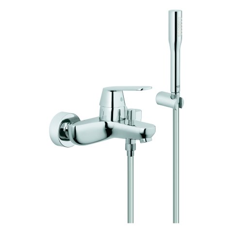 Grohe Eurosmart Cosmopolitan Single lever bath mixer with shower set