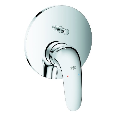 Grohe Eurostyle single-lever bath mixer ready-mounted, closed lever handle