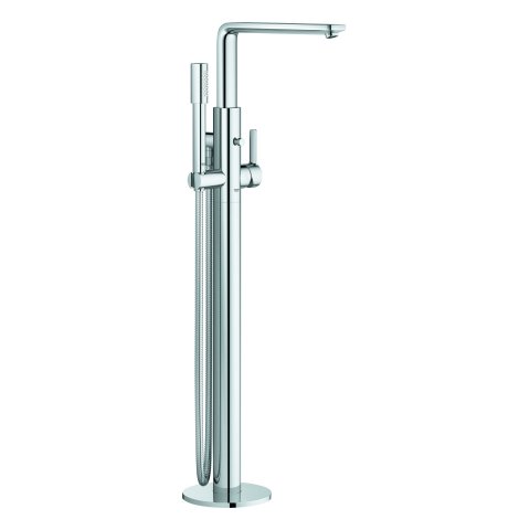 Grohe Linear one-hand bath mixer, floor mounted, projection 271mm