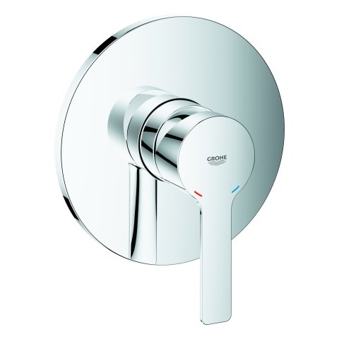 Grohe Linear Single lever shower mixer, round rosette