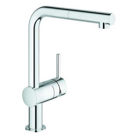 Grohe Minta Single lever low pressure sink mixer for open water heaters