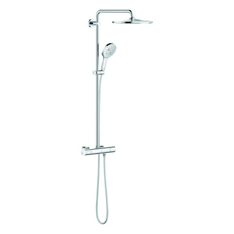 Grohe Rainshower SmartActive 310 shower system with thermostatic mixer, wall-mounted