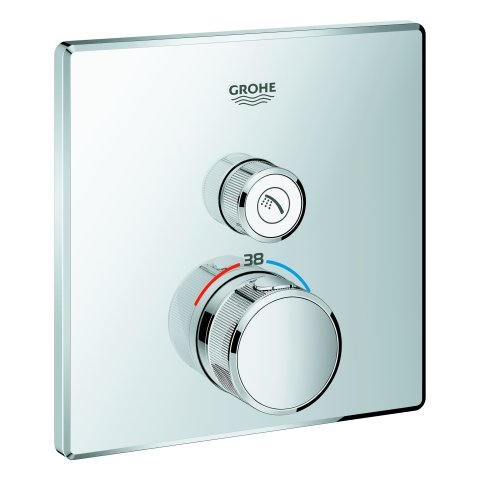 Grohe Grohtherm SmartControl Thermostat with one shut-off valve