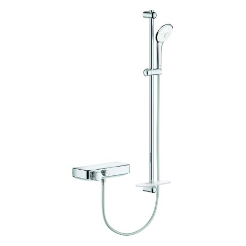 Grohe Grohtherm SmartControl thermostatic shower mixer DN 15, with Euphoria 110 massage shower set 900 mm, chrome