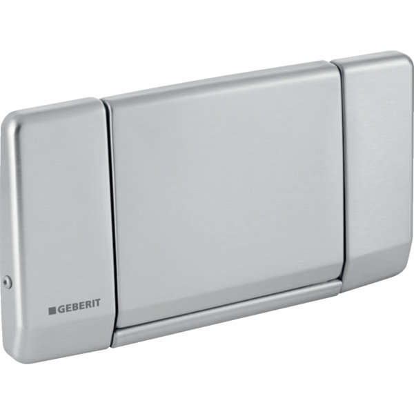 Geberit actuation plate Highline, flush-stop-flush, screwable, 115.151.00.1