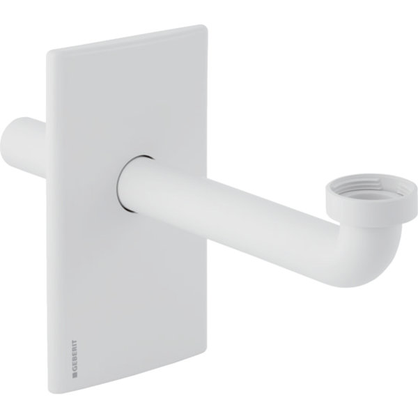 Geberit prefabricated set for wash basin, with concealed odour trap