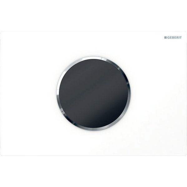 Geberit WC control with electr. flush release, Sigma10, 2-flush, battery operated, 115.908.