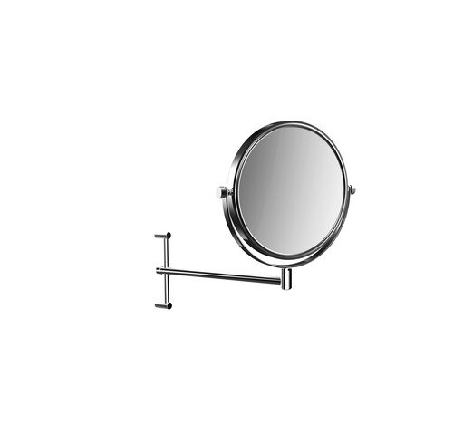 Emco pure shaving and vanity mirror, height adjustable, single arm, 190mm, chrome, 109400111