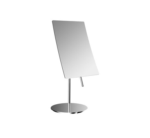 Emco pure standing mirror, angular, with handle, chrome, 109400113