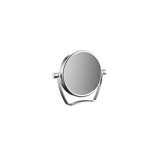 Emco pure travel mirror, diameter 83 mm, magnification 5-fold, chrome, 109400123