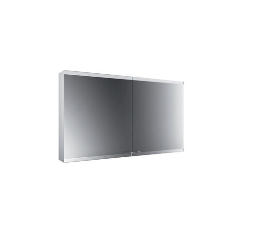 Emco asis evo Mirror light cabinet, surface-mounted model, 2 doors, 1200 mm