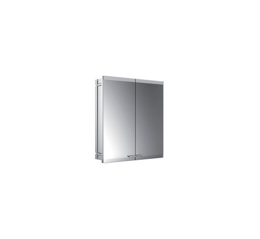 Emco asis evo Mirror light cabinet, flush-mounted model, 2 doors, 600 mm