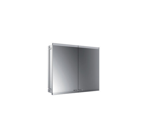 Emco asis evo Mirror light cabinet, flush-mounted model, 2 doors, 800 mm