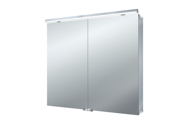Emco asis flat LED light mirror cabinet, 800mm