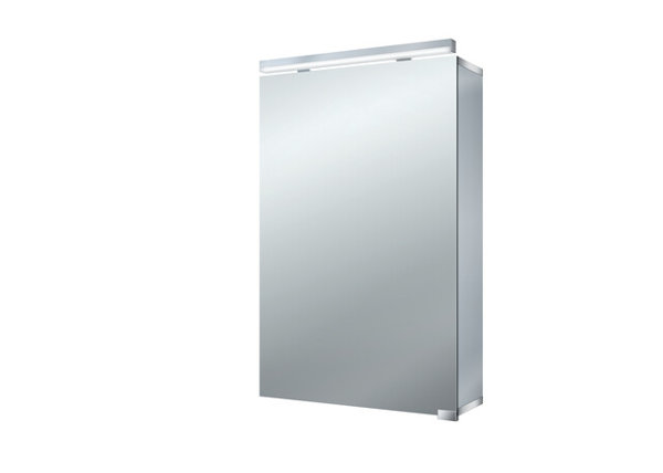 Emco asis pure LED light mirror cabinet, 500mm