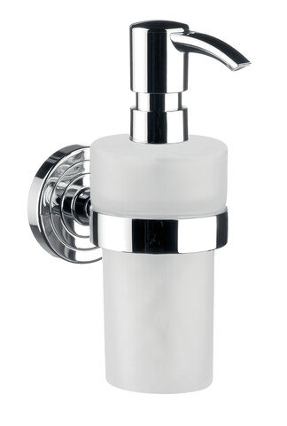 Emco polo soap dispenser, container plastic white, 245ml, 072100102