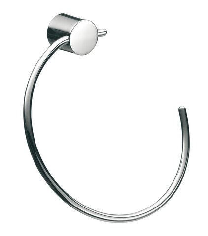 Emco rondo 2 Towel ring, rigid, right open, chrome