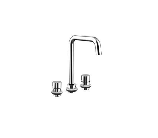 Emco Evo 800 basin mixer, 3-hole, 2 levers, projection 180 mm, for Evo 800/1000/1200, 958300101