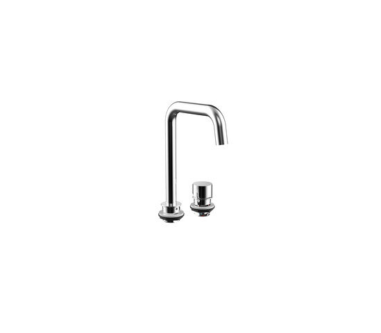 Emco Evo basin mixer, 2-hole, 160mm projection, without drain set, 958300102