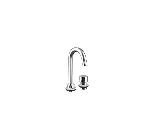 Emco Evo basin mixer, 2-hole, projection 120mm, without drain set, 958300103