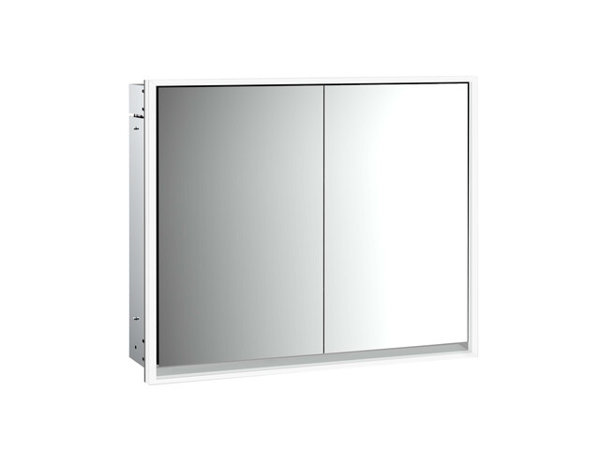 Emco loft illuminated mirror cabinet, 800 mm, 2 doors, flush-mounted model, 9798051