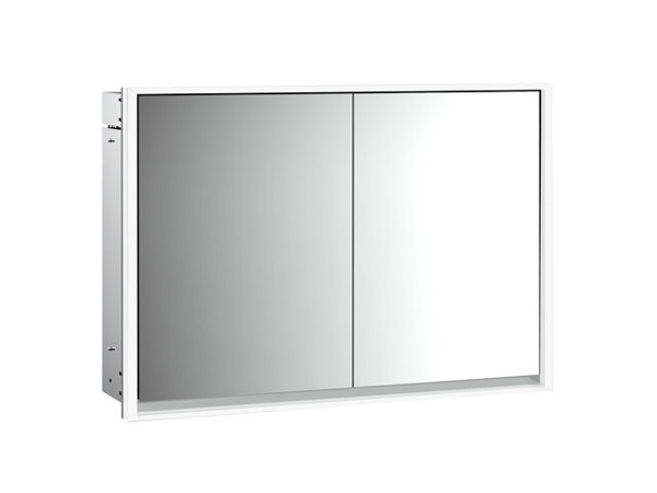 Emco loft illuminated mirror cabinet, 1000 mm, 2 doors, flush-mounted model, 9798051