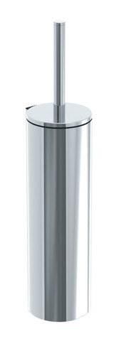 Emco system2 toilet brush set, container aluminum chrome plated, with cover, chrome, 351500102