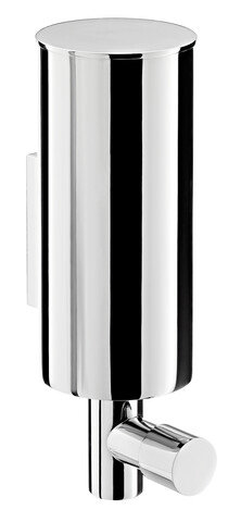 Emco system2 liquid soap dispenser, metal housing, 235ml, chrome, 352100102