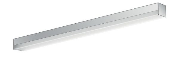 Emco system2 LED mirror clamp light, horizontal, 400mm, chrome, 449200105