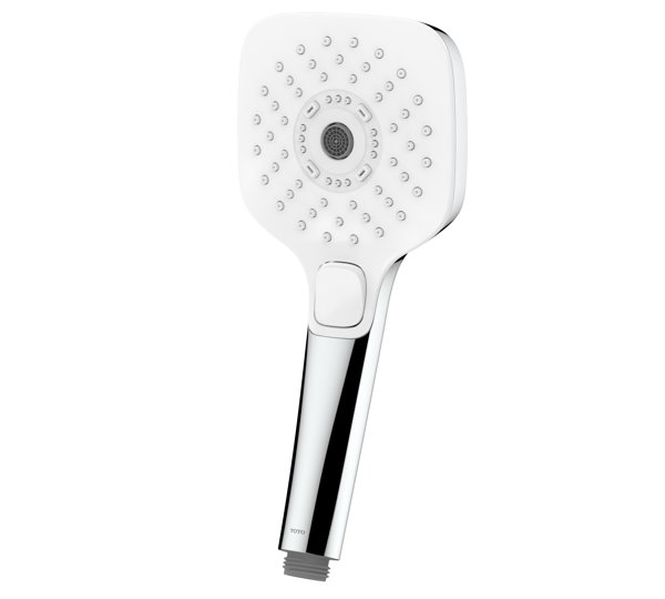 TOTO DaySpa hand shower, 3 spray modes, 110x75x248mm, angular, TBW02015E1A