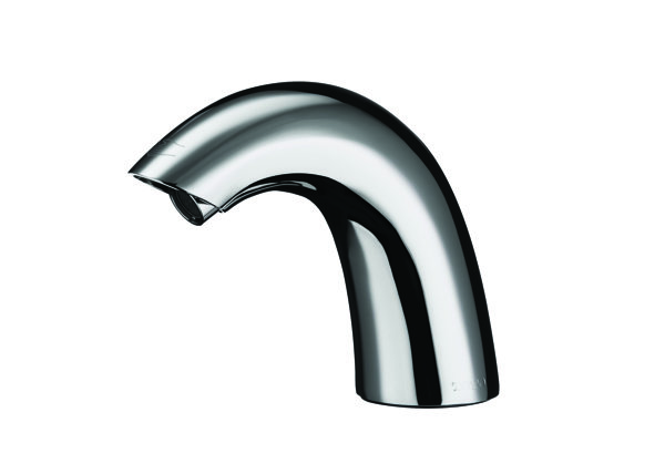 TOTO automatic faucet spout, curved, 4 l/min, cold water, 100mm projection, Auto Function, TENA40AWV105