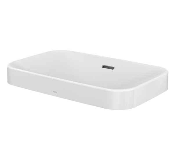 TOTO LF Countertop washbasin, without tap hole, with overflow, 600x380mm, Cefiontect, L5716E