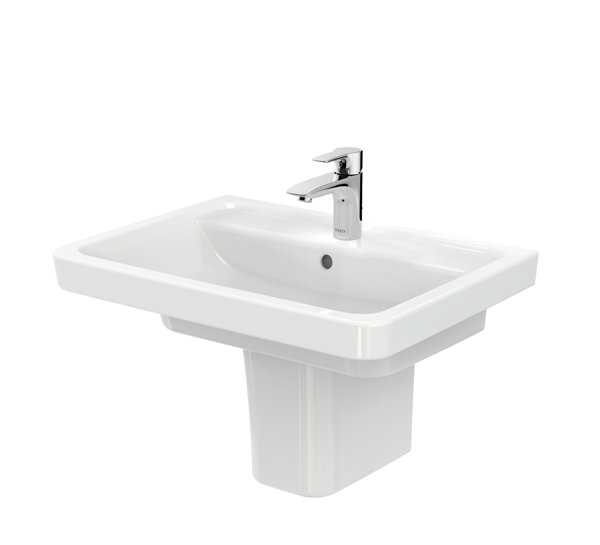 TOTO CF half column for CF washbasins, incl. mounting set, 200x290x295mm, LW136HFY