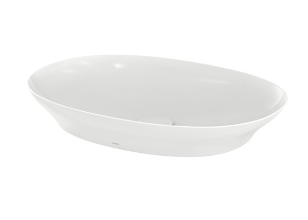 TOTO TL Countertop washbasin, without tap hole, without overflow, 600x420mm, Cefiontect, Linearceram...