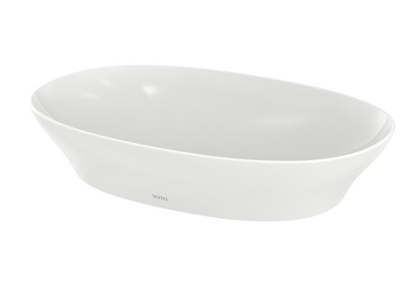 TOTO TL Countertop washbasin, without tap hole, without overflow, 400x260mm, Cefiontect, Linearceram...