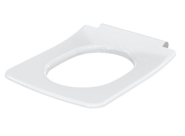 TOTO SP WC seat ring, square design, without cover, with soft-closing mechanism, TC512GV1